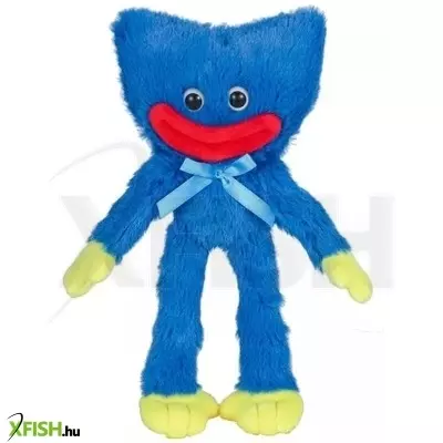Poppy Playtime: Mosolygó Huggy Wuggy plüssfigura, 1. széria