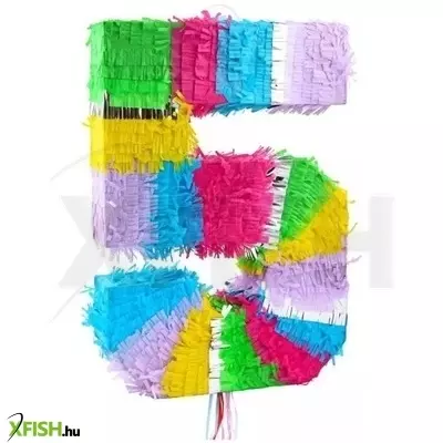 Szám formájú pinata - 5-ös szám