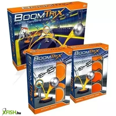 Boomtrix Megacsomag: Trambulin szett 2 db kiegészítővel