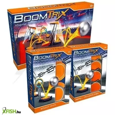 Boomtrix Megacsomag: Bemutató szett 2 db kiegészítővel