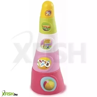 Smoby: Cotoons Happy Tower toronyépítő játék - pink