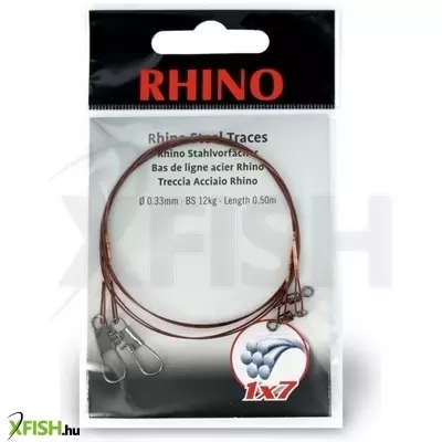 Rhino Rhino Steel Trace Acélelőke 1X7 0,5 M 9 Kg 0,27 Mm 2 Db/Csomag