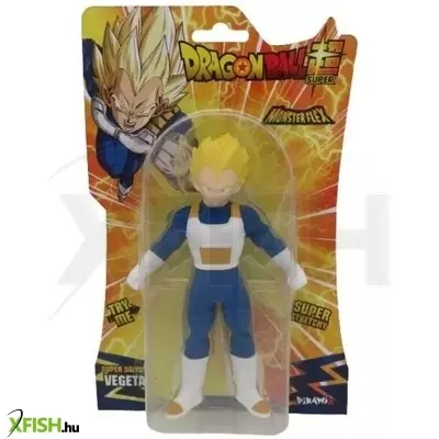 monsterflex: nyújtható dragon ball figura - vegeta szuper csillagharcos