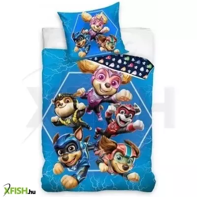Mancs őrjárat: Szuperkutyik ágyneműhuzat garnitúra - 140 x 200 cm