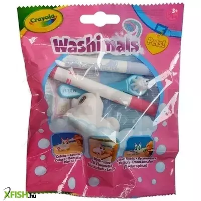 Crayola Washimals: Kimosható állatka figura - Russel, a sarki róka