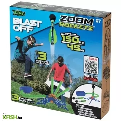 zoom rocketz rakétakilövő játékszett