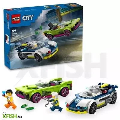 LEGO® City: Rendőrautó és sportkocsi hajsza 60415