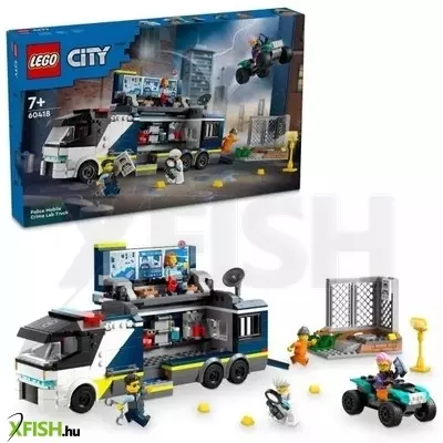 LEGO® City: Rendőrségi mozgó bűnügyi labor 60418