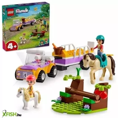 LEGO® Friends: Ló- és póniszállító utánfutó 42634