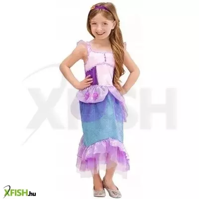 Hableány jelmez - 128-as, 5-7 éves korosztály