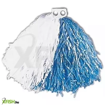 Pom-pom - fehér-kék