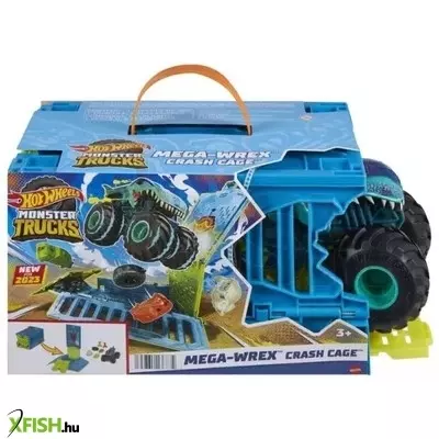 Hot Wheels: Monster Trucks Mega Wrex ketrece játékszett