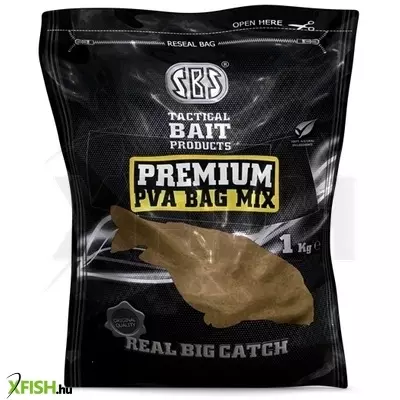 Sbs Premium Pve Bag Mix Krill Halibut Rákos Halas 1000g