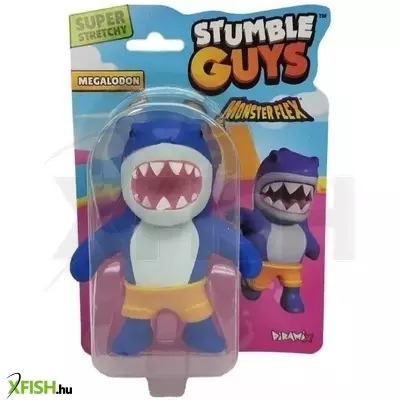 monsterflex: nyújtható stumble guys figura - megalodon