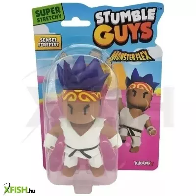 monsterflex: nyújtható stumble guys figura - sensei firefist