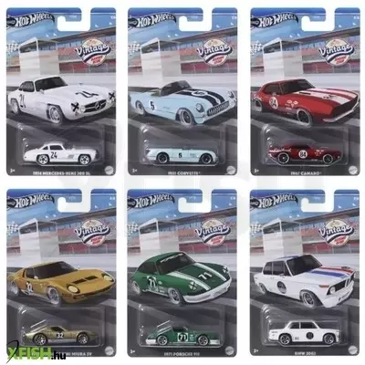 Hot Wheels: Vintage kisautó, 1:64 - többféle