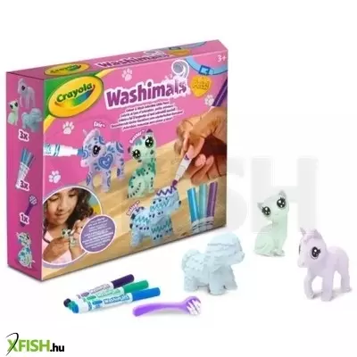 Crayola Washimals: Pasztell állatkák játékszett