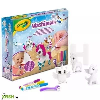 Crayola Washimals: Különleges állatkák játékszett