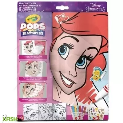 Crayola POPs: 3D foglalkoztató - Disney hercegnők