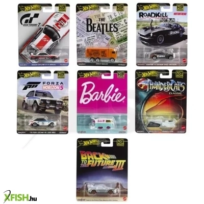 Hot Wheels: Popkultúra kisautó - többféle