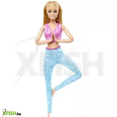 Barbie: Hajlékony jógababa - szőke