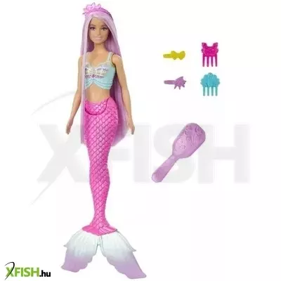 Barbie Dreamtopia: Varázslatos frizura sellő baba