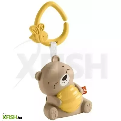 Fisher-Price: Sensimals - Durmi Maci rögzíthető, zenélő bébijáték