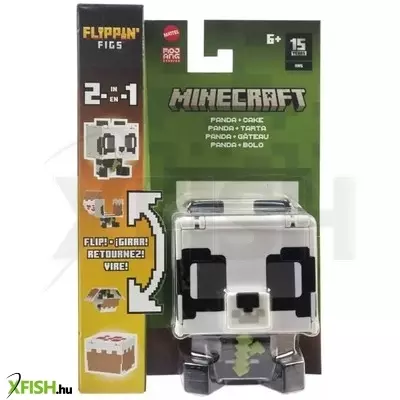Minecraft: Flippin Figs átalakítható figura - Panda és torta