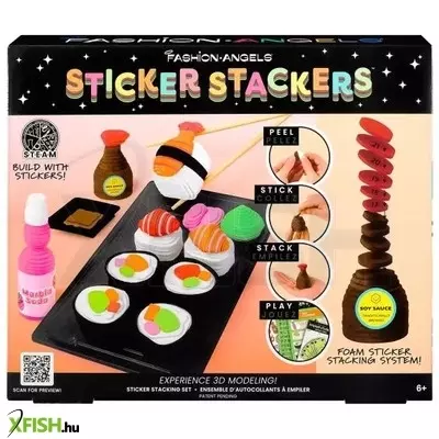 Fashion Angels: 3D matrica készítő készlet - Sushi