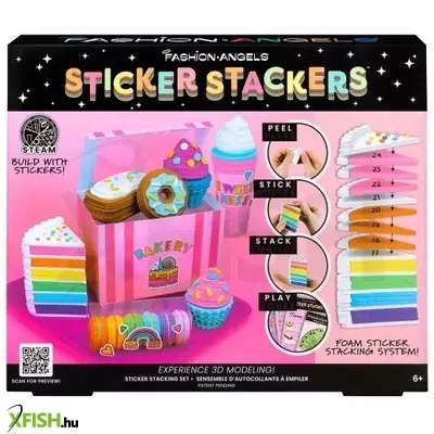 Fashion Angels: 3D matrica készítő készlet - Cukrászda