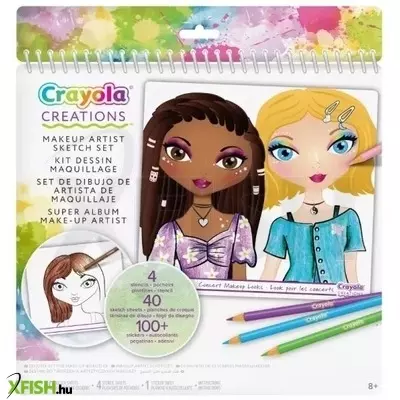 Crayola Creations: Sminkrajz portfólió szett