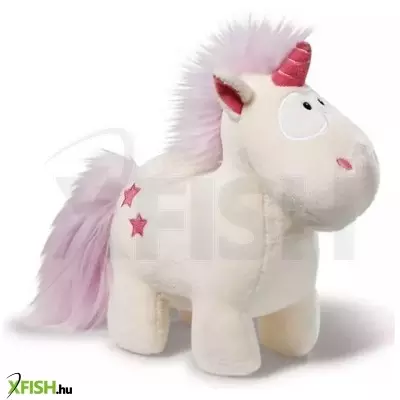 Nici: Theodor unikornis plüssfigura, törtfehér - 22 cm