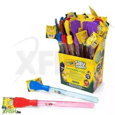Crayola Silly Scents: Óriás buborékfújó - többféle