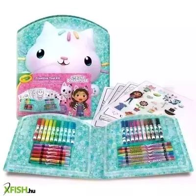 Crayola: Színező készlet matricákkal - Gabi babaháza