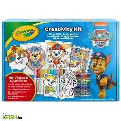 Crayola: 5 az 1-ben kreatív szett - Mancs őrjárat