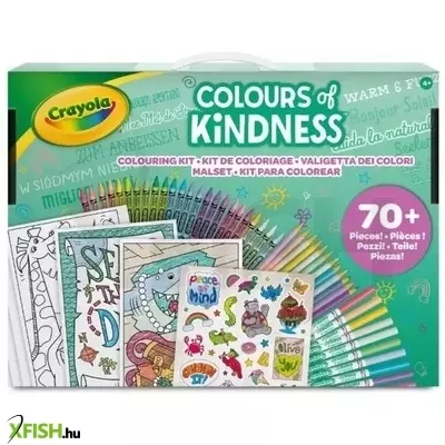 Crayola: Kedves szavak művészkészlet - 70 db-os