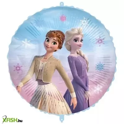 Jégvarázs 2: Anna és Elza fólia lufi - 46 cm