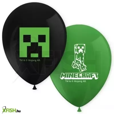 minecraft: creeper lufi csomag - 8 db-os