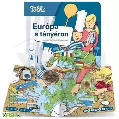 Tolki: Interaktív foglalkoztató hangoskönyv - Európa a tányéron