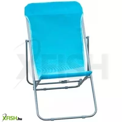 Összecsukható fémvázas kerti szék gyerekeknek - kék