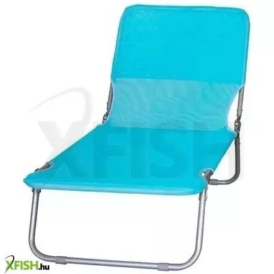 Összecsukható kerti napozóágy gyerekeknek - kék