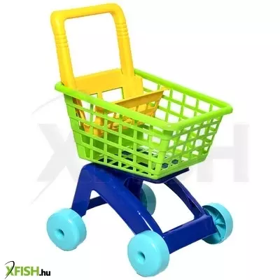 Dorex bevásárló kocsi babaültetővel - 60 cm