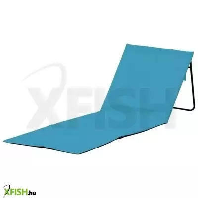 Türkiz színű strandszőnyeg háttámlával - 150 x 50 x 50 cm