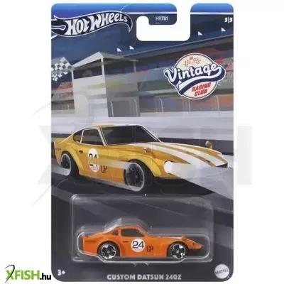 Hot Wheels: Custom Datsun 240Z vintage kisautó, 1:64