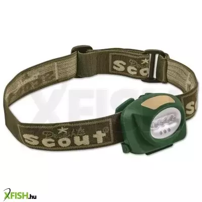 Scout: Fejlámpa LED fénnyel
