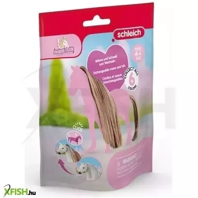 Schleich Horse Club: Sofia's Beauties sörény és farok kiegészítő szett 42653 - aranybarna