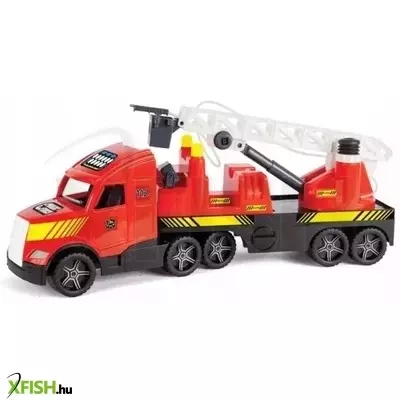 Wader: Magic Truck Action tűzoltó kamion - 79 cm
