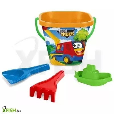 wader: homokozó készlet - 4 db-os