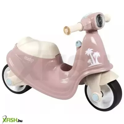 Smoby: Vespa lábbal hajtós kismotor - rózsaszín