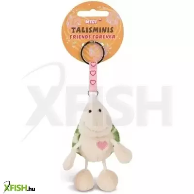 Nici: TalizMini teknős szívecskés kulcstartó - 7 cm